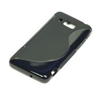 Immagine di S-CURVE, TPU-Case für  Huawei Ascend W2, BLACK