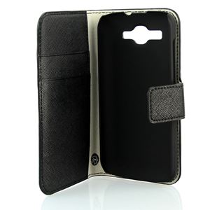 Bild von Premium Bookstyle BLACK für  Huawei Ascend Y520