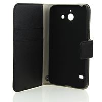 Bild von Premium Bookstyle BLACK für  Huawei Ascend Y550