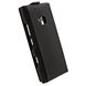 Bild von Krusell-Tasche SlimCover BLACK für  Nokia Lumia 900, Flipstyle mit Displayschutz
