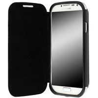 Bild von Krusell FlipCover DONSÖ BLACK für  Samsung i9500 Galaxy S4 / i9505 Galaxy S4 / i9506 Galaxy S4 LTE+ / i9515 Galaxy S4 Value Edition, Klapptasche im Bookstyle Format