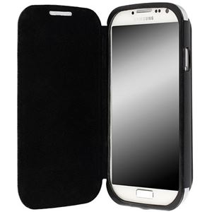 Bild von Krusell FlipCover DONSÖ BLACK für  Samsung i9500 Galaxy S4 / i9505 Galaxy S4 / i9506 Galaxy S4 LTE+ / i9515 Galaxy S4 Value Edition, Klapptasche im Bookstyle Format