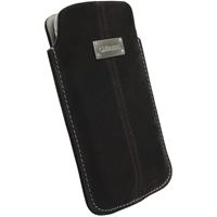 Bild von Krusell Etui-Tasche Nubuck BLACK  für T-MOBILE Pulse  , LUNA XL