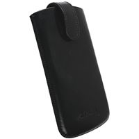 Bild von Krusell Tasche ASPERÖ 3XL  für LG BL40  , BLACK, mit Ausziehhilfe + Klettverschluss