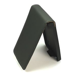 Bild von Premium Flipstyle, BLACK, Ledertasche für  LG E440 Optimus L4 II