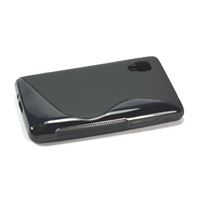 Εικόνα της S-CURVE, TPU-Case für  LG E440 Optimus L4 II, BLACK
