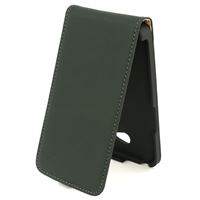 Bild von Premium Flipstyle, BLACK, Ledertasche für  LG L70