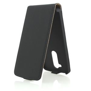 Bild von Premium Flipstyle, BLACK, Ledertasche für  LG L Bello