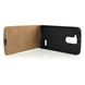 Bild von Premium Flipstyle, BLACK, Ledertasche für  LG L Bello