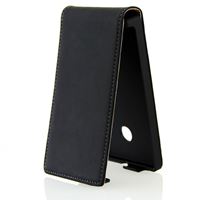 Bild von Premium Flipstyle, BLACK, Ledertasche für  Microsoft Lumia 435