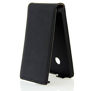 Bild von Premium Flipstyle, BLACK, Ledertasche für  Microsoft Lumia 435