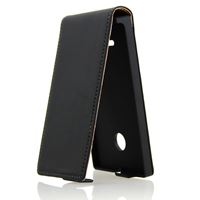 Bild von Premium Flipstyle, BLACK, Ledertasche für  Microsoft Lumia 532 Dual Sim