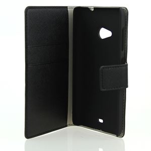 Bild von Premium Bookstyle BLACK für  Microsoft Lumia 535 / Lumia 535 Dual Sim