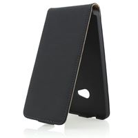 Bild von Premium Flipstyle, BLACK, Ledertasche für  Microsoft Lumia 535 / Lumia 535 Dual Sim