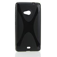 Εικόνα της TPU-Case, X-Design, BLACK, für  Microsoft Lumia 535 / Lumia 535 Dual Sim