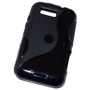 Immagine di S-CURVE, TPU-Case für  Motorola Defy / Defy+, BLACK