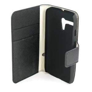 Bild von Premium Bookstyle BLACK für  Motorola Moto G