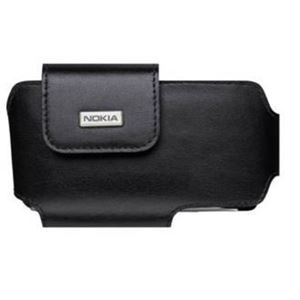 Picture of CP-155 Ledertasche -Horizontal- , BLACK für  Nokia 6600 / 6670 / 6680 / 6681 / 7610 / N90 / N91 / N91 8GB / N95 / N95 8GB / N96