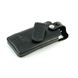 Bild von Ledertasche TurnLine, BLACK für  Nokia 301 / 301 Dual Sim, mit Dreh-Gürtelclip