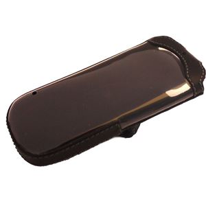 Bild von Ledertasche TurnLine, BLACK für  Nokia Asha 300, mit Dreh-Gürtelclip