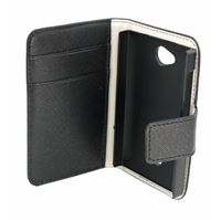 Bild von Premium Bookstyle BLACK für  Nokia Asha 503