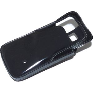 Bild von Ledertasche TurnLine, BLACK für  Nokia C2-01, mit Dreh-Gürtelclip