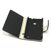 Bild von Premium Bookstyle BLACK für  Nokia Lumia 520 / Lumia 525