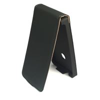 Bild von Premium Flipstyle, BLACK, Ledertasche für  Nokia Lumia 520 / Lumia 525