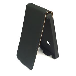 Bild von Premium Flipstyle, BLACK, Ledertasche für  Nokia Lumia 520 / Lumia 525
