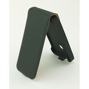 Bild von Premium Flipstyle, BLACK, Ledertasche für  Nokia Lumia 530 / Lumia 530 Dual Sim