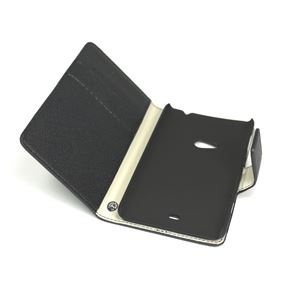 Bild von Premium Bookstyle BLACK für  Nokia Lumia 625