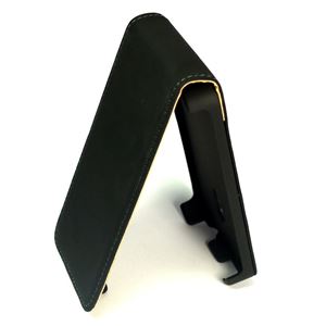 Bild von Premium Flipstyle, BLACK, Ledertasche für  Nokia Lumia 625