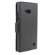 Bild von Premium Bookstyle BLACK für  Nokia Lumia 730 / Lumia 730 Dual Sim