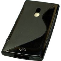 Immagine di S-CURVE, TPU-Case für  Nokia Lumia 800, BLACK