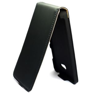 Εικόνα της Premium Flipstyle, BLACK, Ledertasche für  Nokia Lumia 820