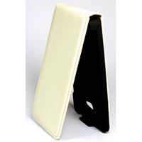 Bild von Premium Flipstyle, WHITE, Ledertasche für  Nokia Lumia 820