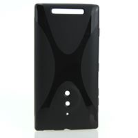 Obrazek TPU-Case, X-Design, BLACK, für  Nokia Lumia 830