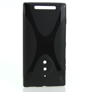 Obrazek TPU-Case, X-Design, BLACK, für  Nokia Lumia 830