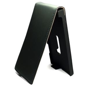 Bild von Premium Flipstyle, BLACK, Ledertasche für  Nokia Lumia 920
