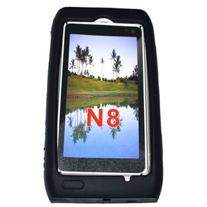 Bild von Qualitäts Skin, BLACK für  Nokia N8