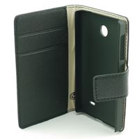Bild von Premium Bookstyle BLACK für  Nokia X