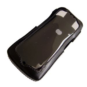 Bild von Ledertasche TurnLine, BLACK für  Samsung B2100, mit Dreh-Gürtelclip