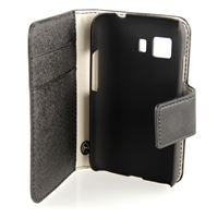 Bild von Premium Bookstyle BLACK für  Samsung SM-G130 Galaxy Young 2