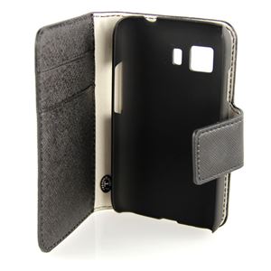 Bild von Premium Bookstyle BLACK für  Samsung SM-G130 Galaxy Young 2