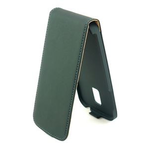 Bild von Premium Flipstyle, BLACK, Ledertasche für  Samsung SM-G800 Galaxy S5 Mini