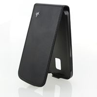 Bild von Dolce Vita Flipstyle BLACK, Ledertasche für  Samsung SM-G800 Galaxy S5 Mini