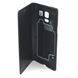 Bild von Flip Cover metallic BLACK für  Samsung SM-G800 Galaxy S5 Mini, EF-FG800BBEGWW
