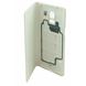 Bild von Flip Cover metallic WHITE für  Samsung SM-G800 Galaxy S5 Mini, EF-FG800BWEGWW