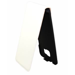 Afbeelding van Premium Flipstyle, WHITE, Ledertasche für  Samsung SM-G850F Galaxy Alpha