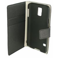 Bild von Premium Bookstyle BLACK für  Samsung SM-G900 Galaxy S5 / SM-G901F Galaxy S5 Plus